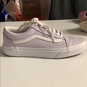 Vans Old Skool Tumbled Leather Sneakers, size 7